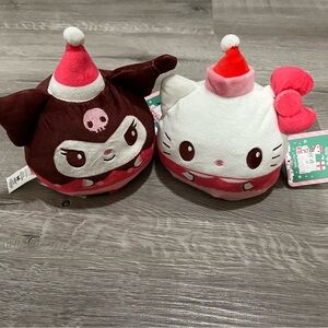 Sanrio Hello Kitty & Kuromi Reversible Plushes – New with Tags